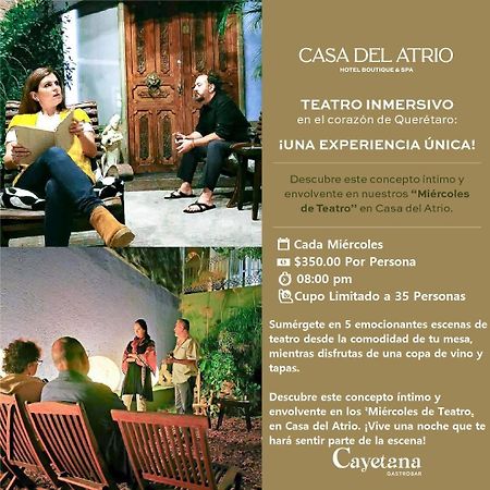 Hotel La Casa del Atrio Querétaro Exterior foto